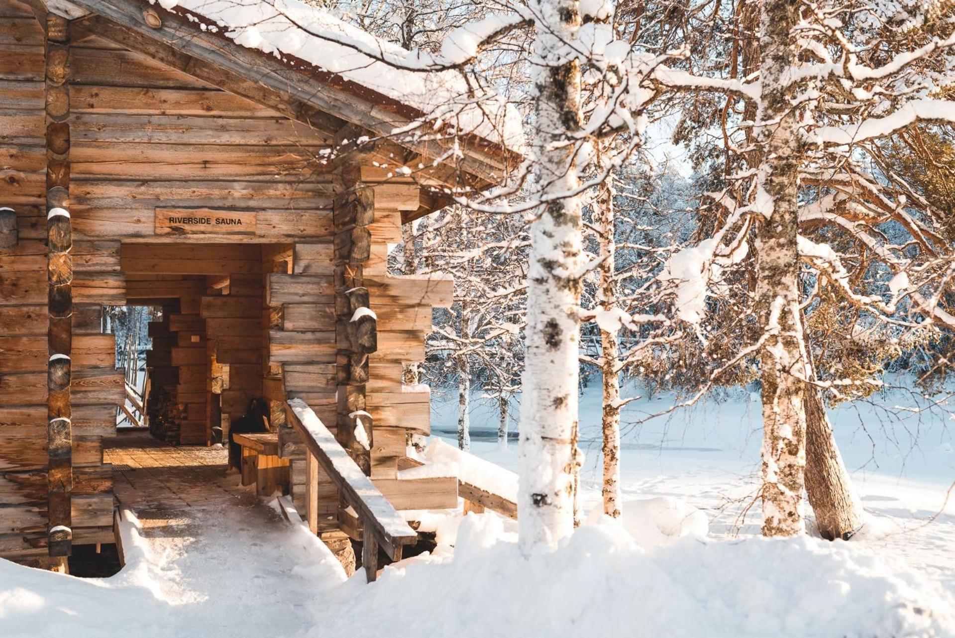 Vaattunki Wilderness Resort 로바니에미 외부 사진