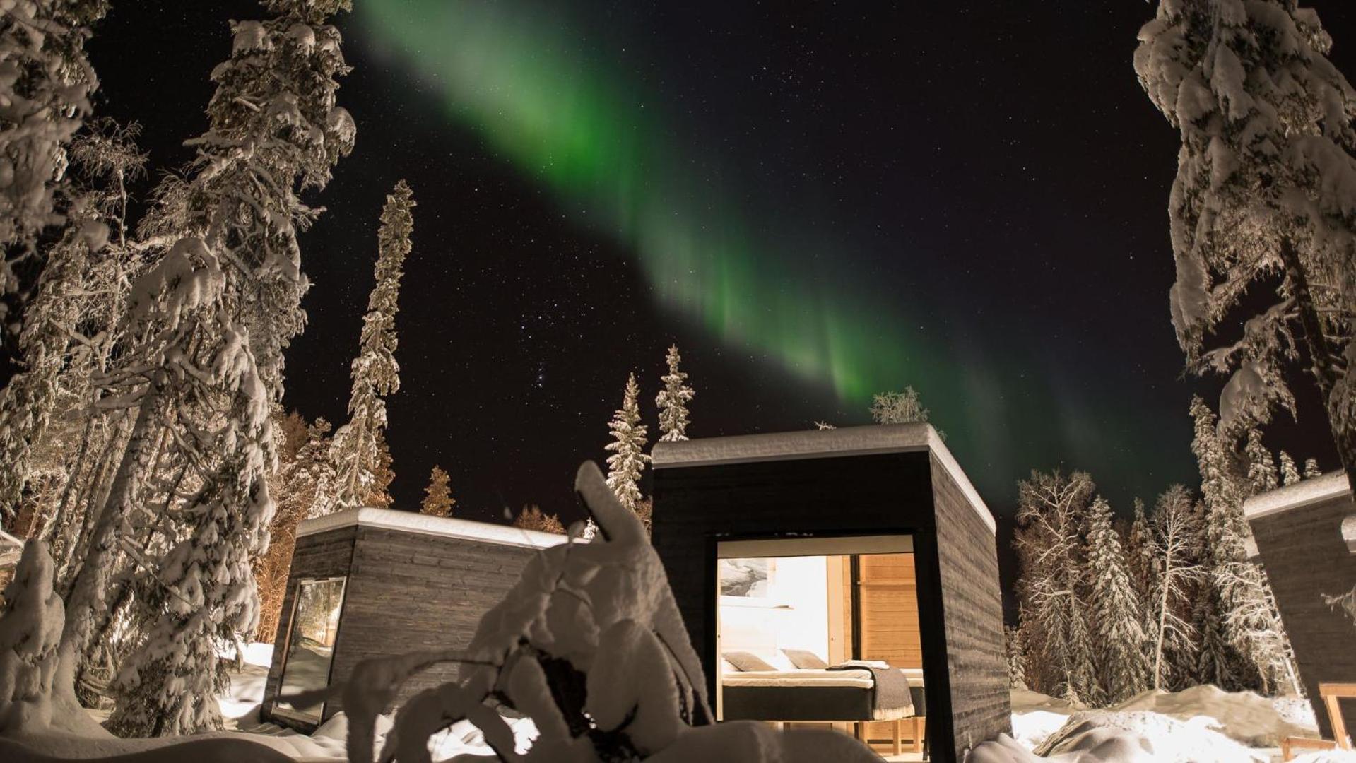 Vaattunki Wilderness Resort 로바니에미 외부 사진